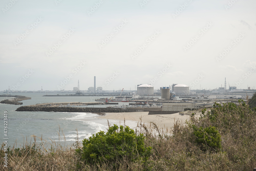 Obraz premium 「久慈浜海岸」茨城県日立市 日立灯台