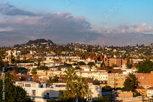 Residential Houses, Apartments and Homes in the Hills of Los Angeles. © John McAdorey