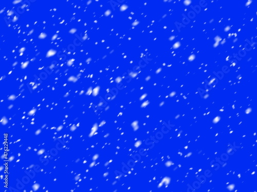 colored background with falling white snow 