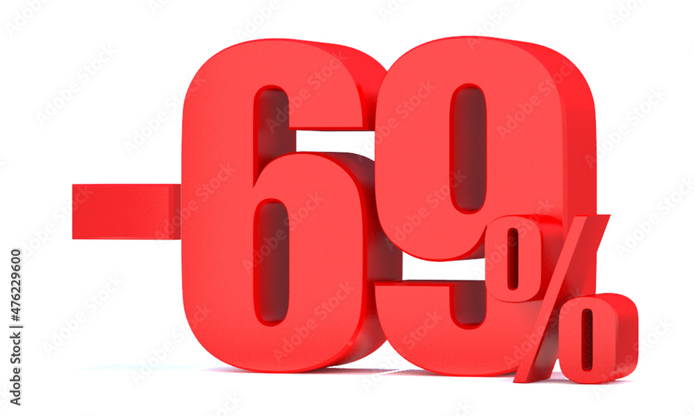Minus 69 Percent off 3d Sign on White Background, Special Offer 69% Discount Tag, Sale Up to 69 Percent Off,big offer, Sale, Special Offer Label, Sticker, Tag, Banner, Advertising, offer Icon Minus 69 Percent off 3d Sign on White Background, Special Offer 69% Discount Tag, Sale Up to 69 Percent Off,big offer, Sale, Special Offer Label, Sticker, Tag, Banner, Advertising, offer Icon