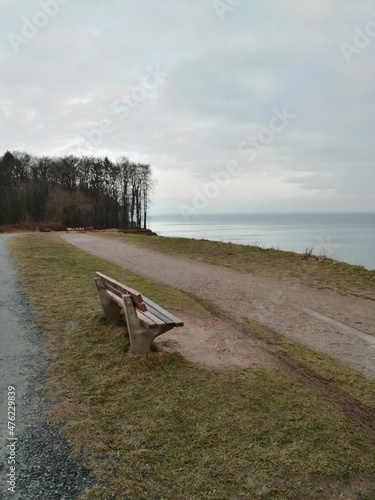 bench on the beach
