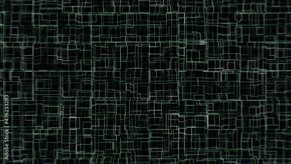 Green Lines Geometric Tiles Loop R Animation Background Green Lines Geometric Tiles Loop R Animation Background