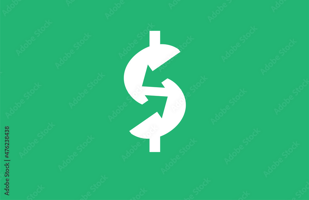 letter S Dollar Trade Logo. letter S with arrow and dollar icon combination. usable for finance and business logos. Flat Design Logo Template. vector illustration letter S Dollar Trade Logo. letter S with arrow and dollar icon combination. usable for finance and business logos. Flat Design Logo Template. vector illustration