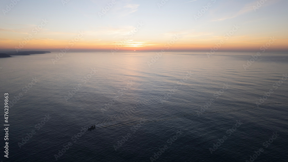 Obraz premium sunset over the sea