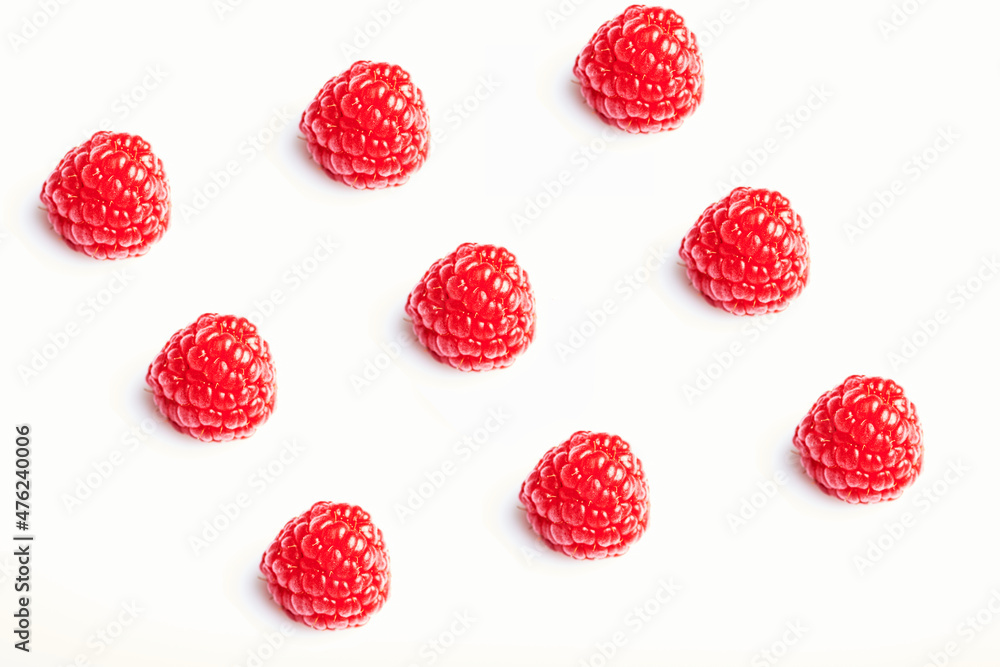 Raspberry isolated. Raspberries isolate. Raspberry isolated. Raspberries isolate.