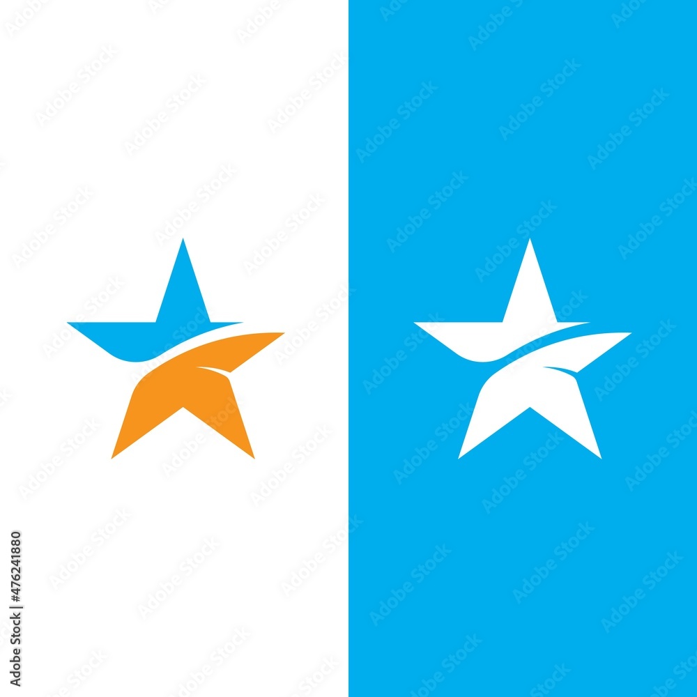 Star icon Template vector illustration Star icon Template vector illustration