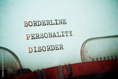 Borderline personality disorder