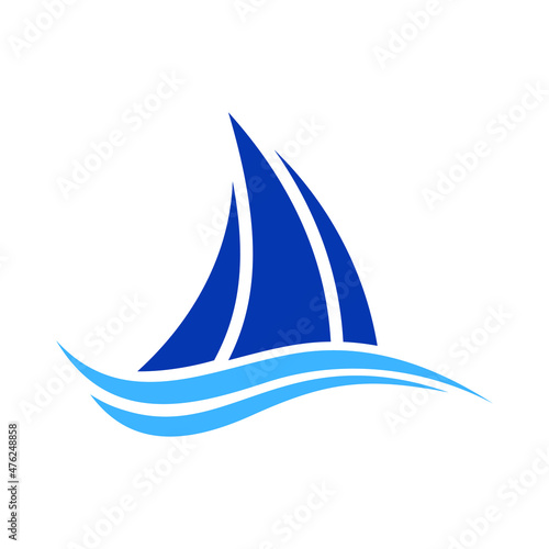 Sailing Logo can be used for company, icon, and others.