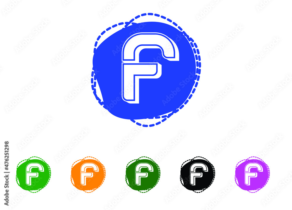 F letter logo and icon design template F letter logo and icon design template