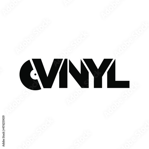 VINYL Logo can be used for company, icon, and others.