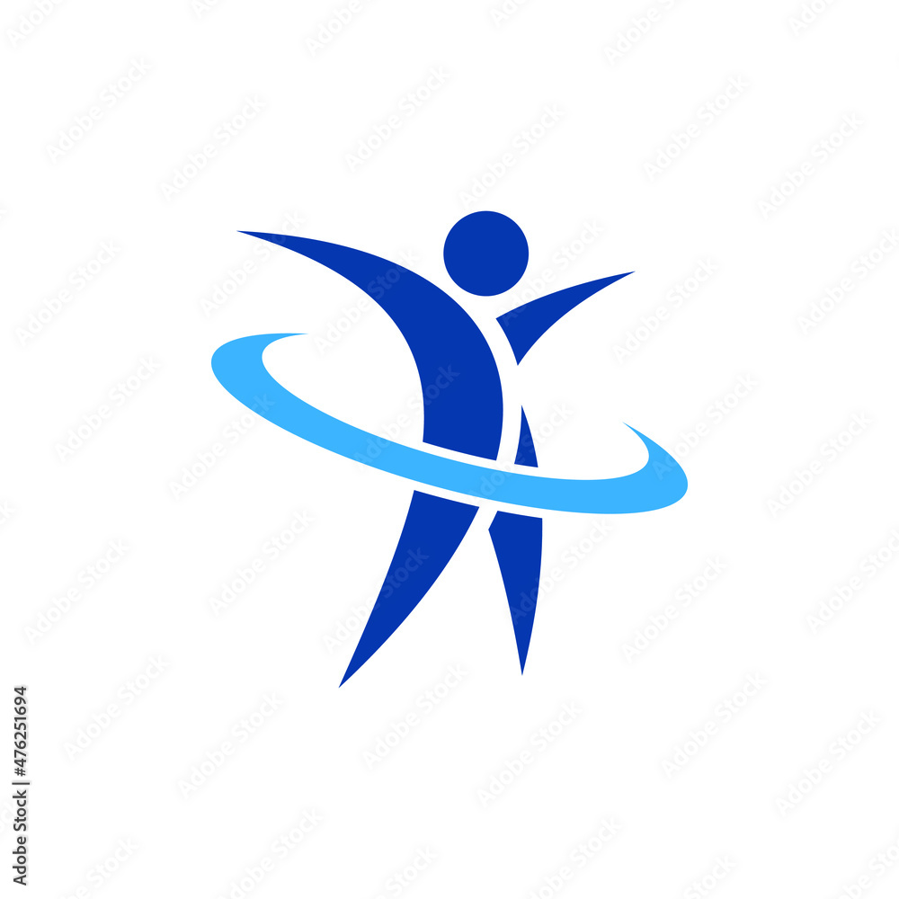 Wellness Logo can be used for company, icon, and others. Wellness Logo can be used for company, icon, and others.