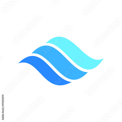 Ocean Logo can be used for company, icon, etc