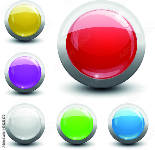 button glossy set Free Download button glossy set - GFXLoad