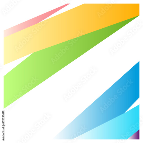 Free Download White background with multicolored stripes. Isolated. Modern design. Abstraction. Texture. Futuristic style. Digital design. Vector Stock Illustration. - GFXLoad