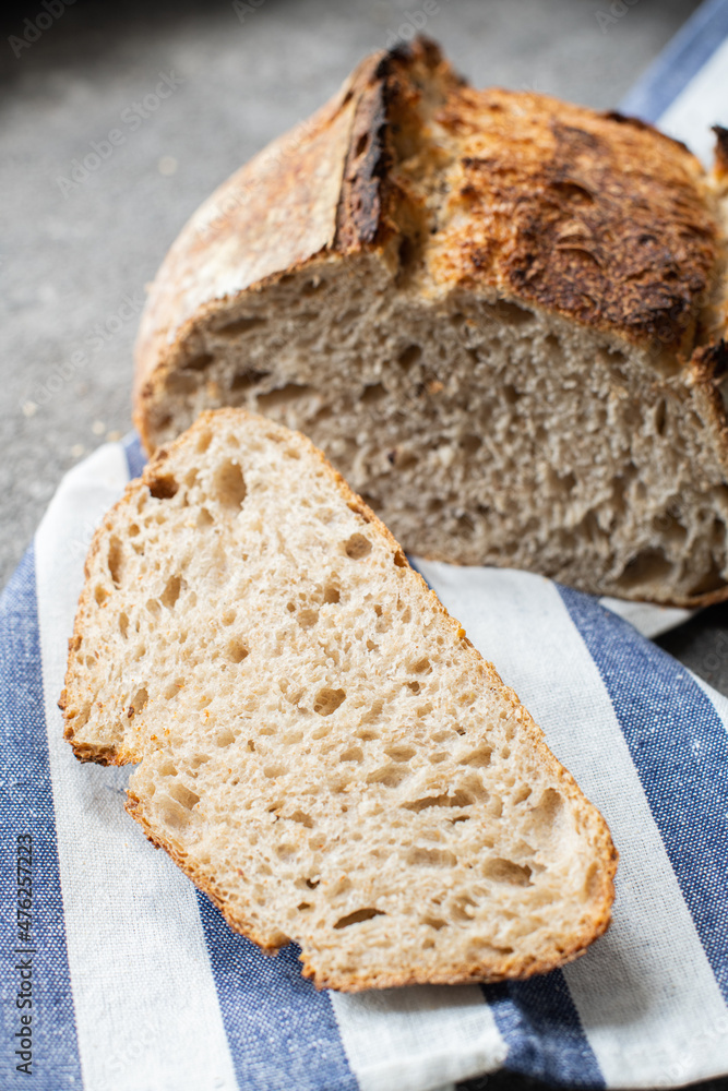 Homemade artisan sourdough whole wheat bread. Homemade artisan sourdough whole wheat bread.