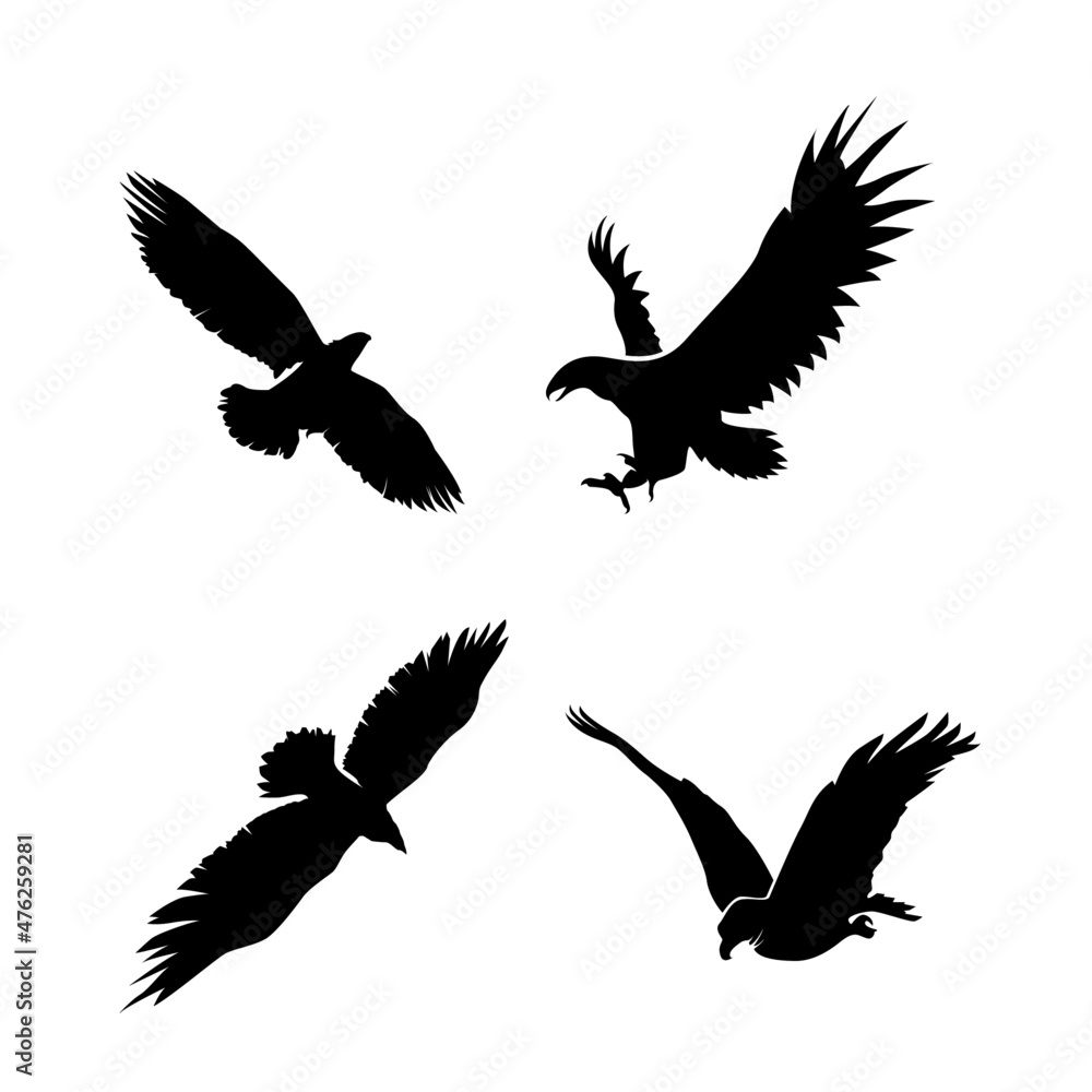 set of eagle, Eagle Logo, set of silhouettes of birds, eagle, eagle silhouette design, eagle black and white illustration, animal silhouette, eagle silhouette set of eagle, Eagle Logo, set of silhouettes of birds, eagle, eagle silhouette design, eagle black and white illustration, animal silhouette, eagle silhouette