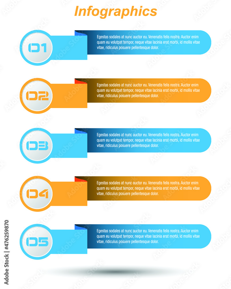 Infographics banners for web layout.