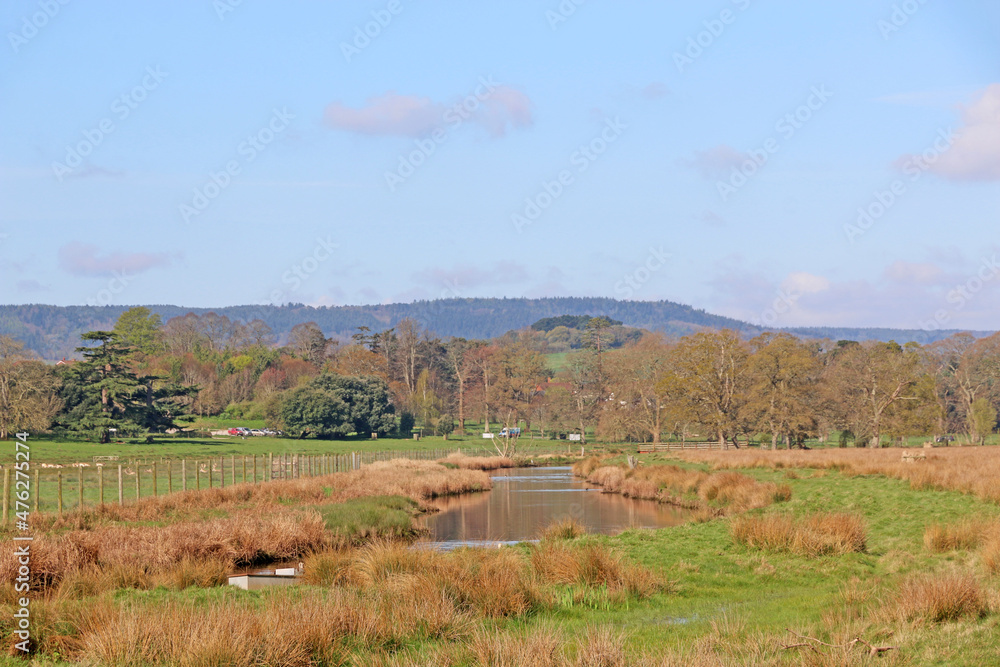 Obraz premium River Kenn in Devon