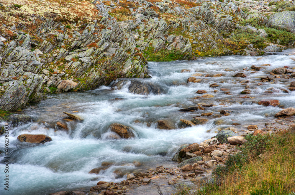 Dovre-Nationalpark in Norwegen im Herbst Dovre-Nationalpark in Norwegen im Herbst