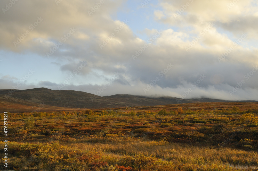 Dovre-Nationalpark in Norwegen im Herbst