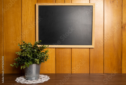 Empty blackboard