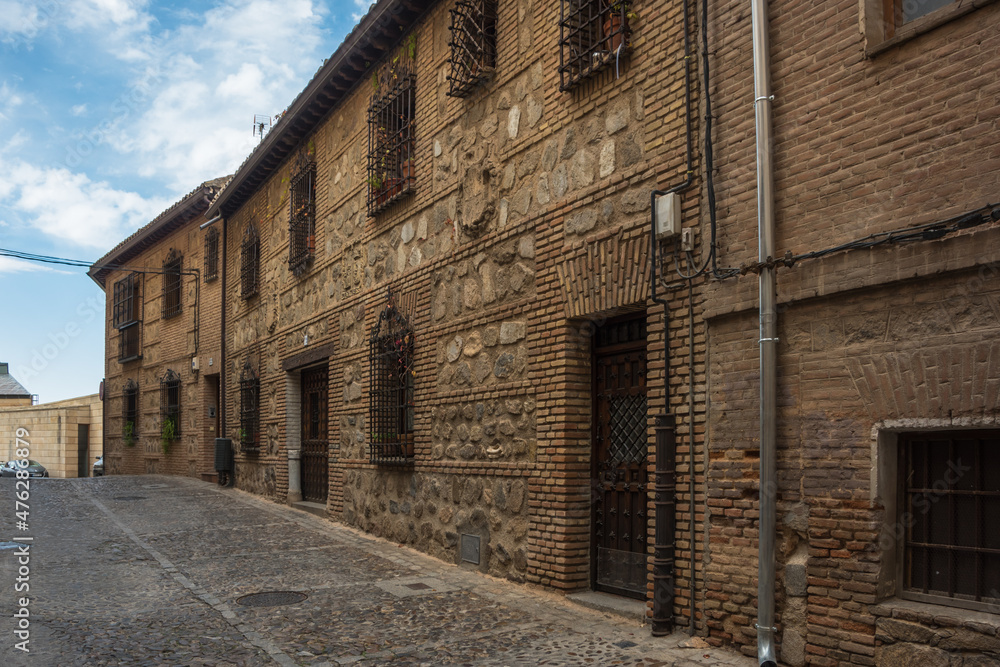 View of some beautiful houses in Toledo - Toledo, Spain