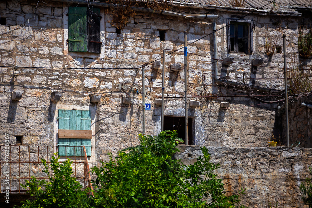 Authentic Dalmatian architecture, Solta island - Croatia