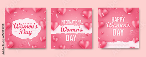 International women day social media post