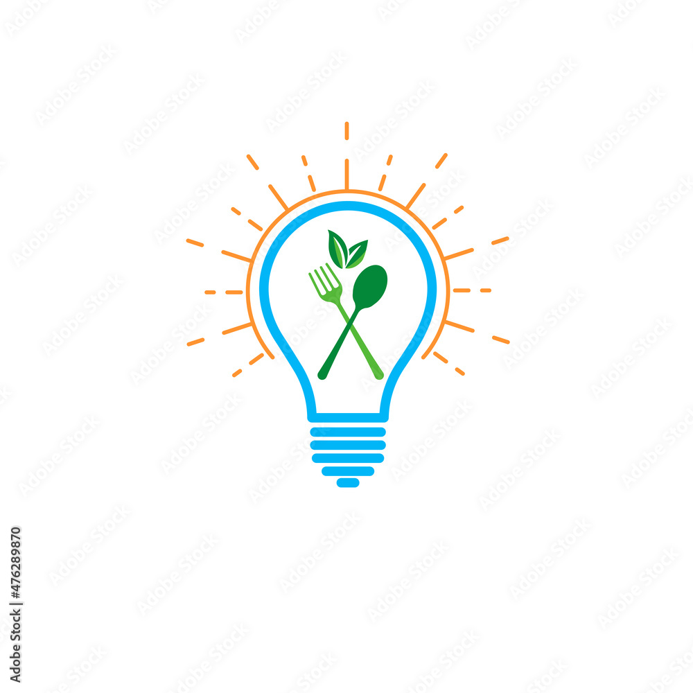Food Idea Icon Logo Design Element modern concept Food Idea Icon Logo Design Element modern concept