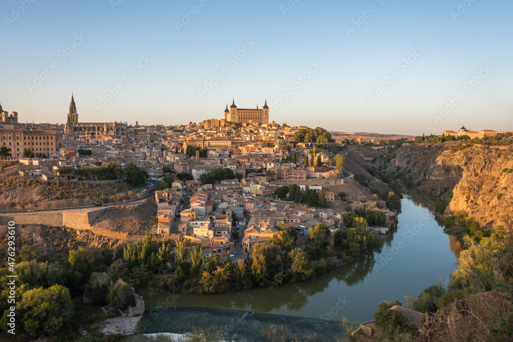 View  of Toledo by the sunset - Toledo, Spain