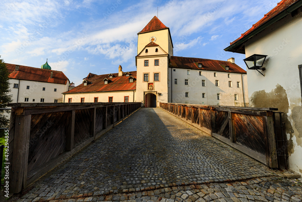 Obraz premium Passau, inside Feste Oberhaus. auttum mood, Germany