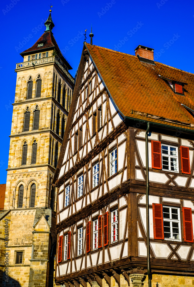 old town of Esslingen - germany
