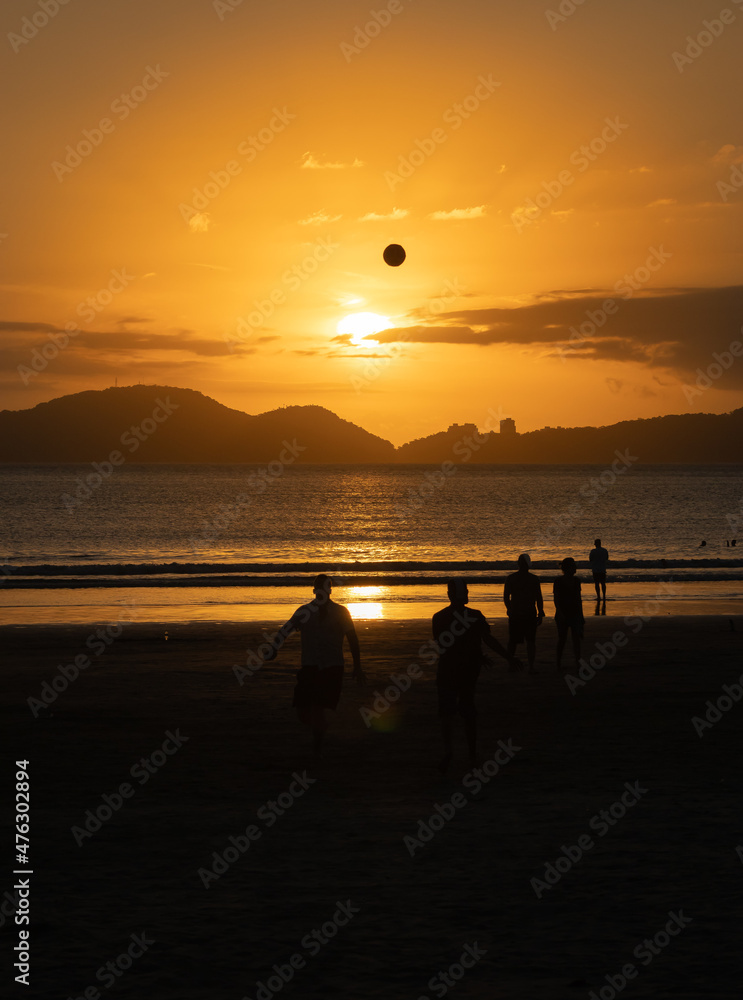 Fototapeta premium Praia de Santos SP