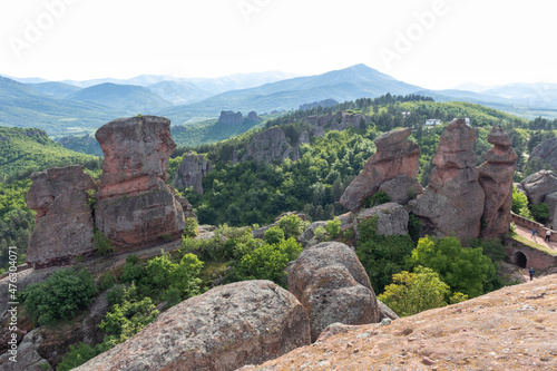 Ruins of Medieval Belogradchik Fortress known as Kaleto, Bulgaria