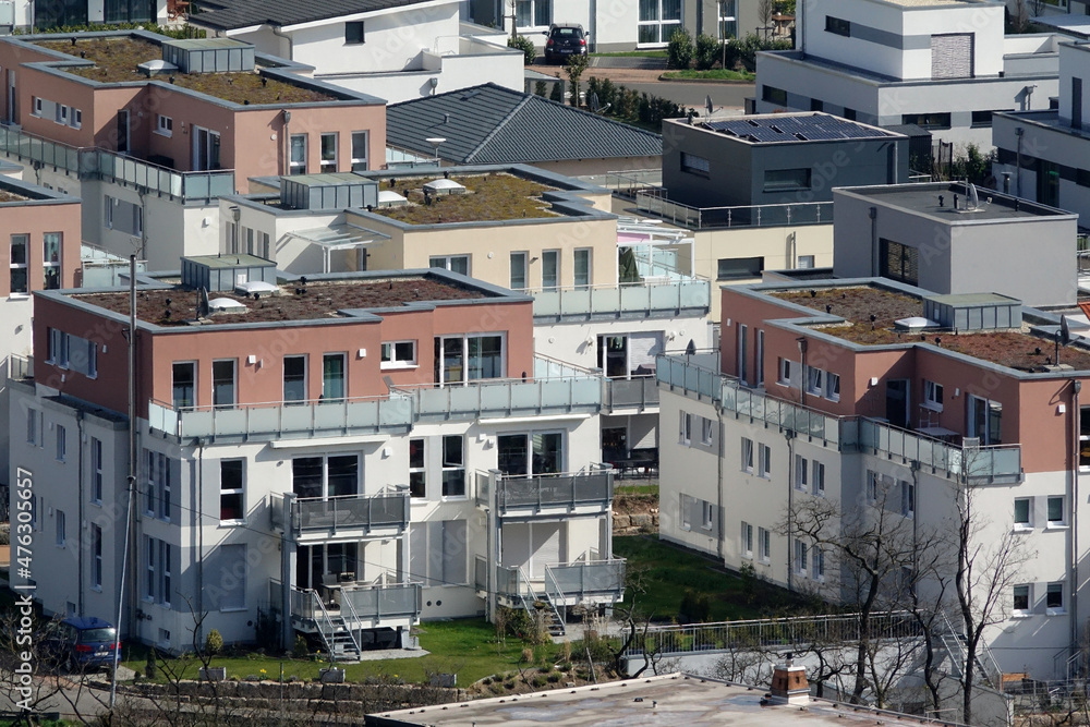 Fototapeta premium Neubaugebiet in Bad Kreuznach