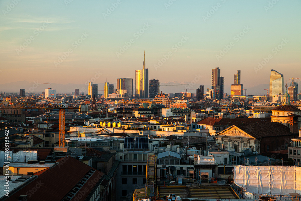 Obraz premium Milano Sunset