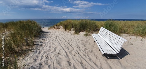 Bank Ostsee Graal Müritz Düne
