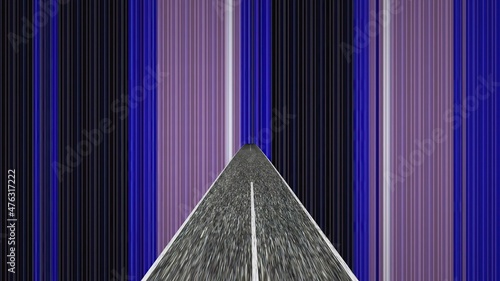 Slika na platnu Driving to the world of illusion
