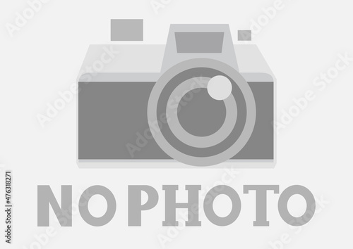no image or photo sign symbol template