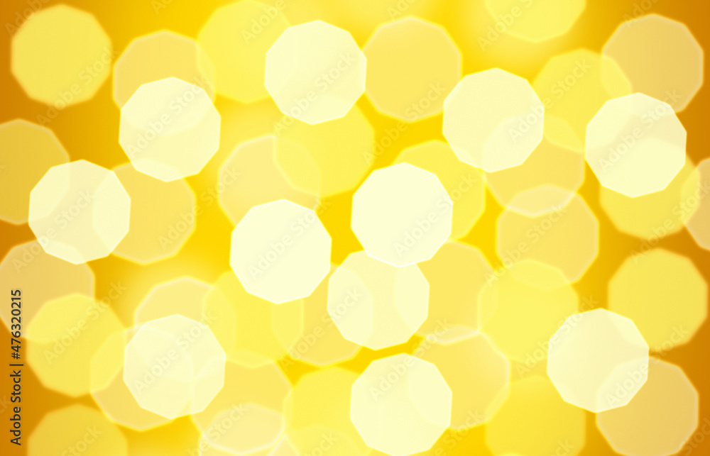 Gold festive, magical, romantic, bokeh background. Design element