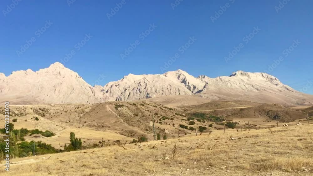 Aladaglar National Park panorama in Nigde, Turkey. Aladaglar is most important mountain range in Turkey. Aladaglar National Park panorama in Nigde, Turkey. Aladaglar is most important mountain range in Turkey.