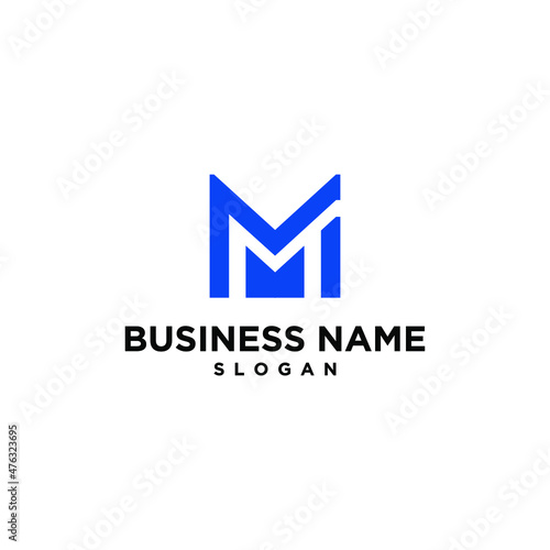 Letter M SImple Modern Logo