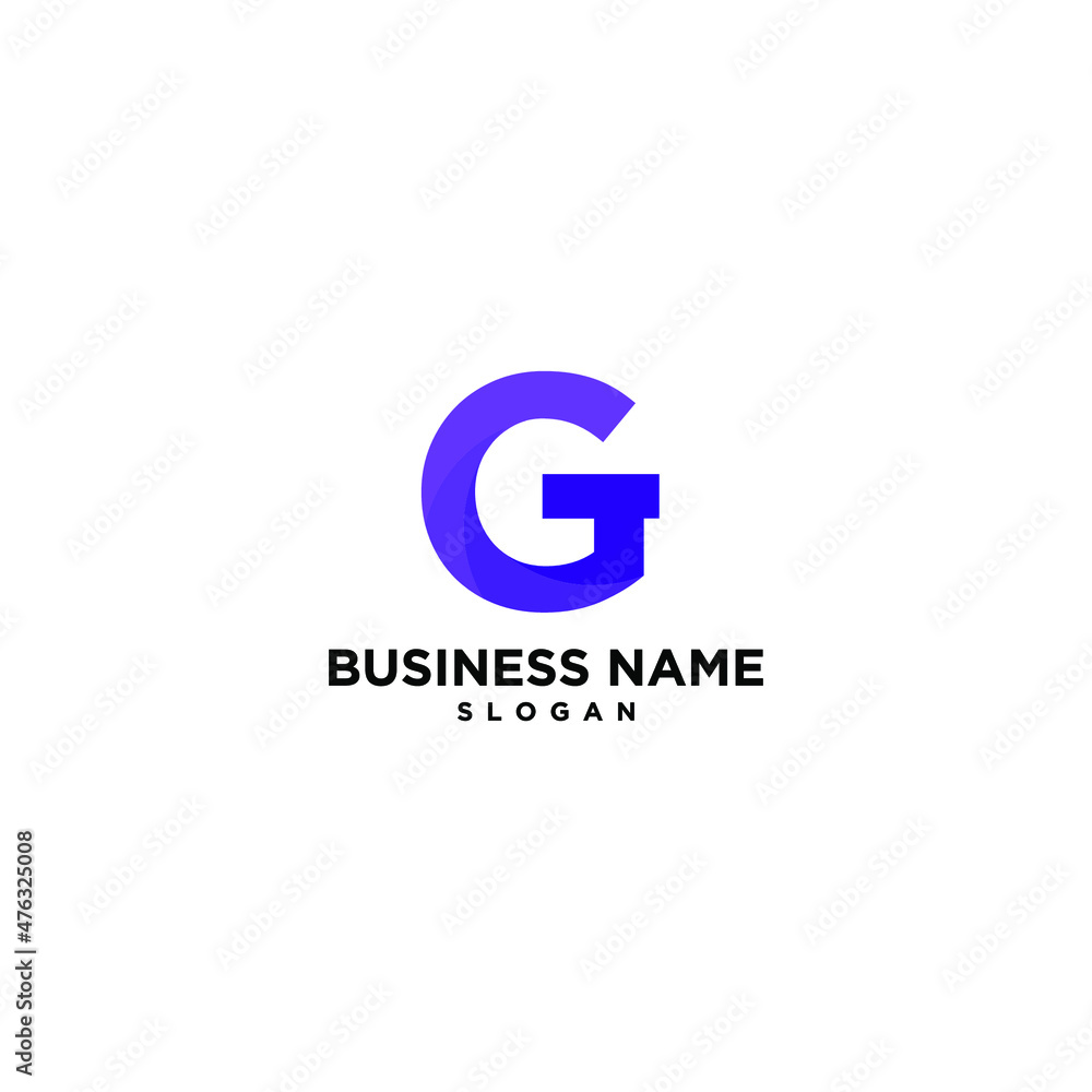 G Letter Modern Simple Logo Vector G Letter Modern Simple Logo Vector