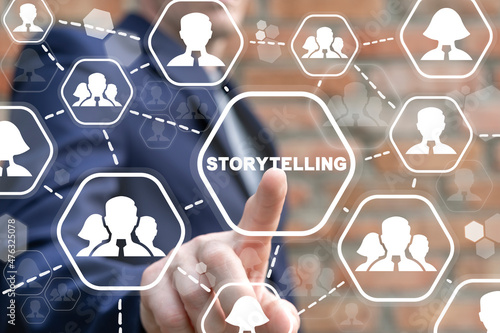 Photography Storytelling Brand Business People Communication Concept