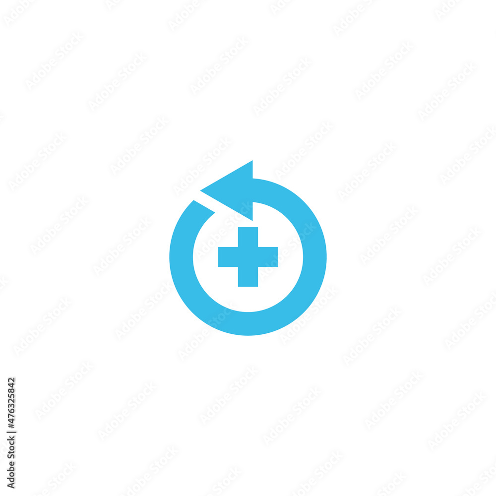 Simple Modern Medical Link Chat Logo Vector Design Simple Modern Medical Link Chat Logo Vector Design
