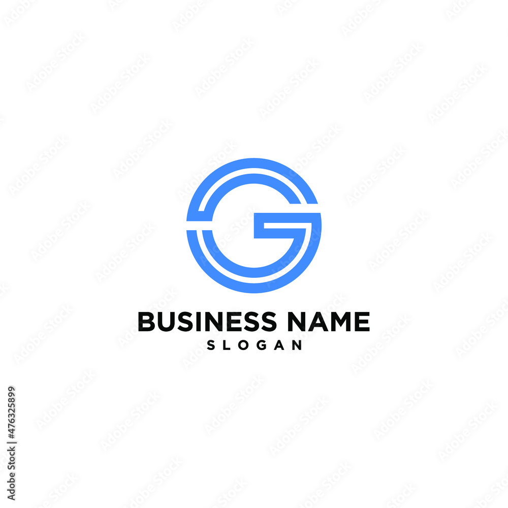 Abstract Letter G Simple Modern Logo Vector Design Abstract Letter G Simple Modern Logo Vector Design