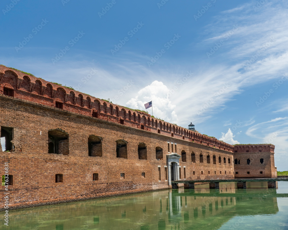 Fort Jefferson in the Dry Tortugas National Park 