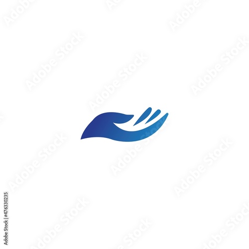 Wallpaper Mural Hand care logo template vector design Torontodigital.ca