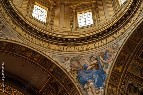 interior of church