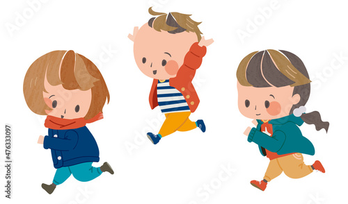 冬のこどもたち